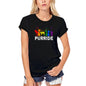 T-Shirt Bio Femme ULTRABASIC Purride - Fierté LGBT