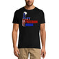 ULTRABASIC Herren-T-Shirt Let Freedom Drink American Flag – Bierliebhaber-T-Shirt für Männer