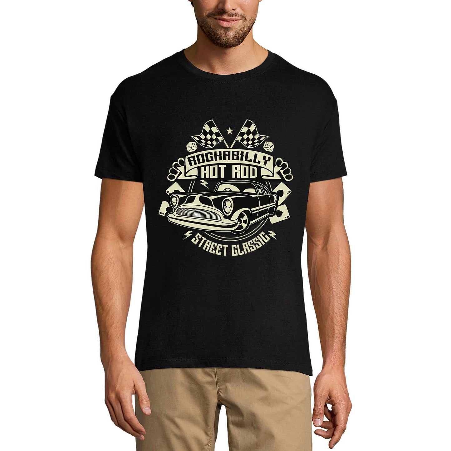 ULTRABASIC Herren T-Shirt Rockabilly Hot Rod – Street Classic Vintage T-Shirt