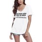 ULTRABASIC Damen-T-Shirt mit V-Ausschnitt Some Softball Moms – Lustiges Mama-Zitat