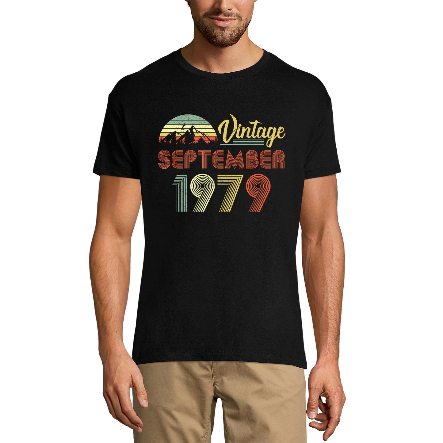 ULTRABASIC Herren T-Shirt Vintage September 1979 – Geschenk zum 42. Geburtstag T-Shirt