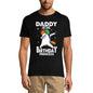 ULTRABASIC Herren-T-Shirt „Daddy of the Birthday Princess“ – lustiges Einhorn-T-Shirt