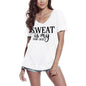 ULTRABASIC T-shirt fantaisie pour femme Sweat Is My Fairy Dust – T-shirt drôle