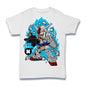 ULTRABASIC Men's T-Shirt Japanese Fictional Character - Gaming Giant Robots    kratos god war film series book role USA greece casual figure men women teenagers mythology vickings outfit cotton short sleeve warrior star youth family children girls boys election personalized humour merchandise legend athletic birthday gift 