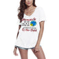 ULTRABASIC Damen-T-Shirt mit V-Ausschnitt Momsicle – Lustiges Volleyball-Zitat – Love Sports