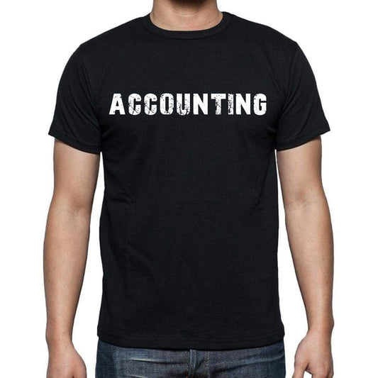 Accounting Mens Short Sleeve Round Neck T-Shirt - Casual