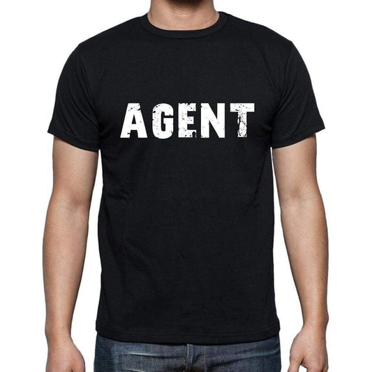 Agent Mens Short Sleeve Round Neck T-Shirt - Casual