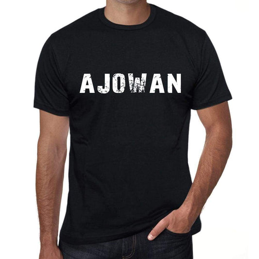 Ajowan Mens Vintage T Shirt Black Birthday Gift 00554 - Black / Xs - Casual