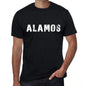 Alamos Mens Vintage T Shirt Black Birthday Gift 00554 - Black / Xs - Casual