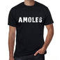 Amoles Mens Vintage T Shirt Black Birthday Gift 00554 - Black / Xs - Casual