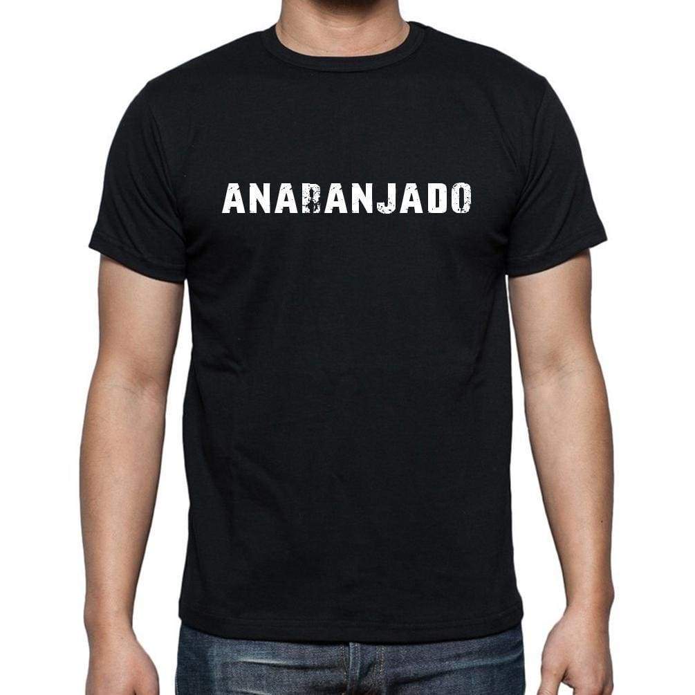 Anaranjado Mens Short Sleeve Round Neck T-Shirt - Casual