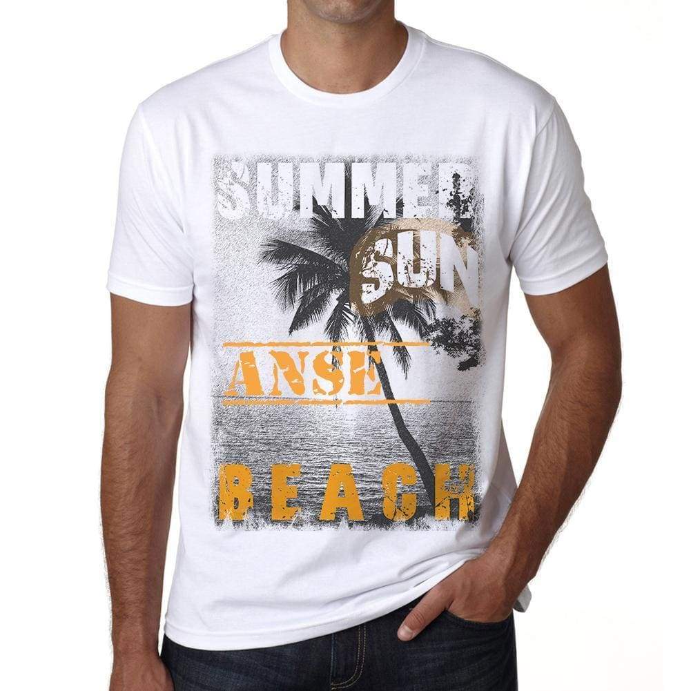 Anse Mens Short Sleeve Round Neck T-Shirt - Casual