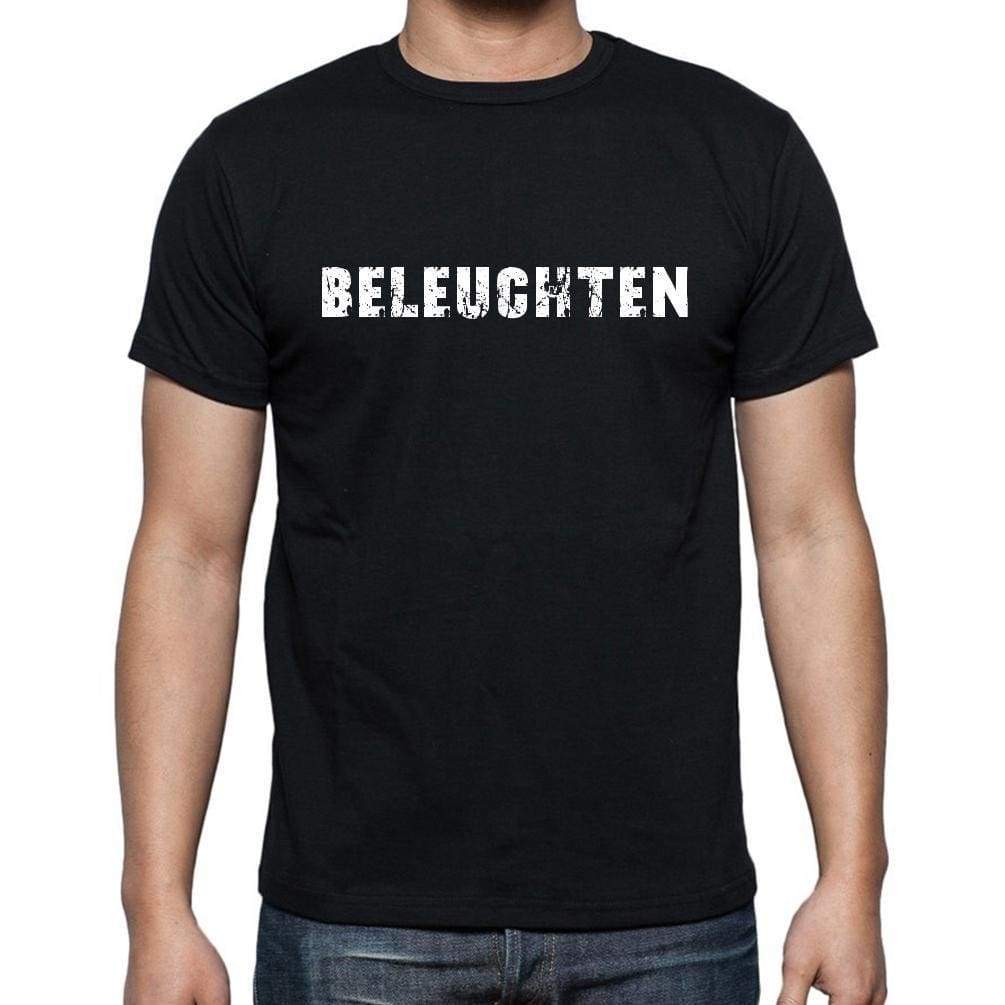 Beleuchten Mens Short Sleeve Round Neck T-Shirt - Casual