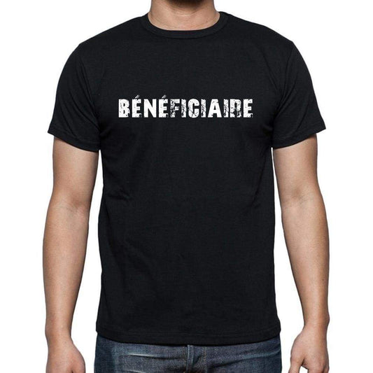 Bénéficiaire French Dictionary Mens Short Sleeve Round Neck T-Shirt 00009 - Casual