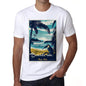 Benidorm Pura Vida Beach Name White Mens Short Sleeve Round Neck T-Shirt 00292 - White / S - Casual