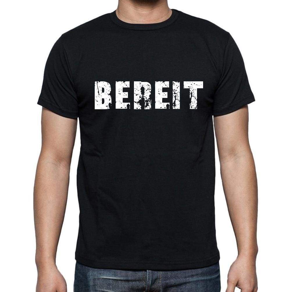 Bereit Mens Short Sleeve Round Neck T-Shirt - Casual