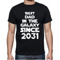 Best Dad 2031 Best Dad Mens T Shirt Black Birthday Gift 00112 - Black / Xs - Casual