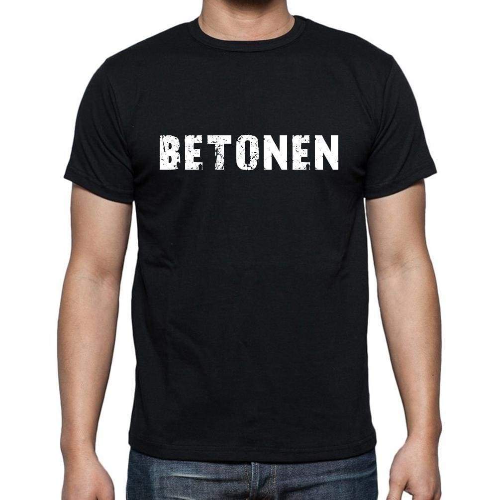 Betonen Mens Short Sleeve Round Neck T-Shirt - Casual