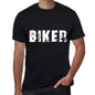 Biker Mens Retro T Shirt Black Birthday Gift 00553 - Black / Xs - Casual