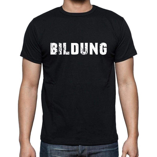 Bildung Mens Short Sleeve Round Neck T-Shirt - Casual