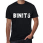Binits Mens Vintage T Shirt Black Birthday Gift 00554 - Black / Xs - Casual