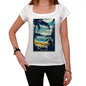 Binz Pura Vida Beach Name White Womens Short Sleeve Round Neck T-Shirt 00297 - White / Xs - Casual