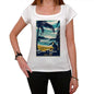 Boca Raton Pura Vida Beach Name White Womens Short Sleeve Round Neck T-Shirt 00297 - White / Xs - Casual
