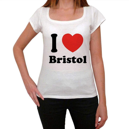 Bristol T Shirt Woman Traveling In Visit Bristol Womens Short Sleeve Round Neck T-Shirt 00031 - T-Shirt