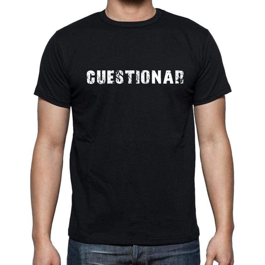Cuestionar Mens Short Sleeve Round Neck T-Shirt - Casual