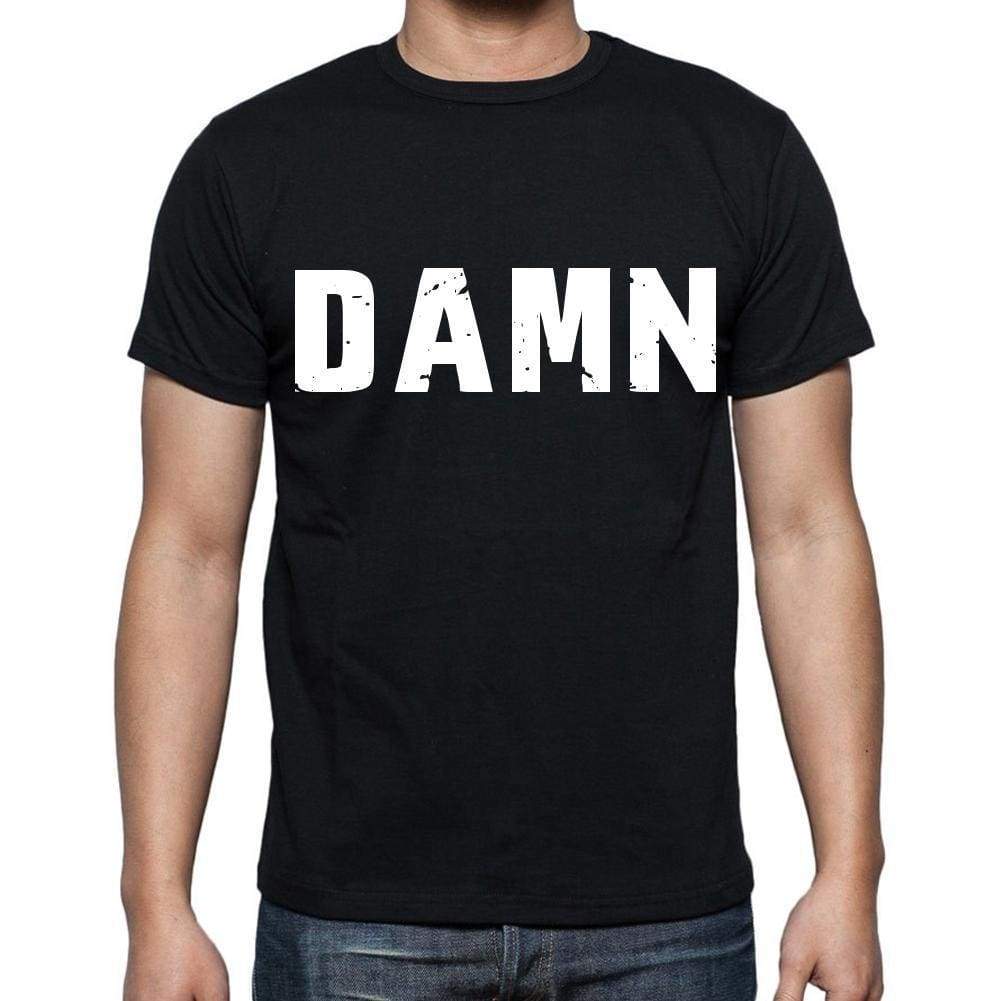 Damn Mens Short Sleeve Round Neck T-Shirt - Casual