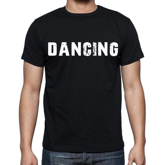 Dancing Mens Short Sleeve Round Neck T-Shirt - Casual