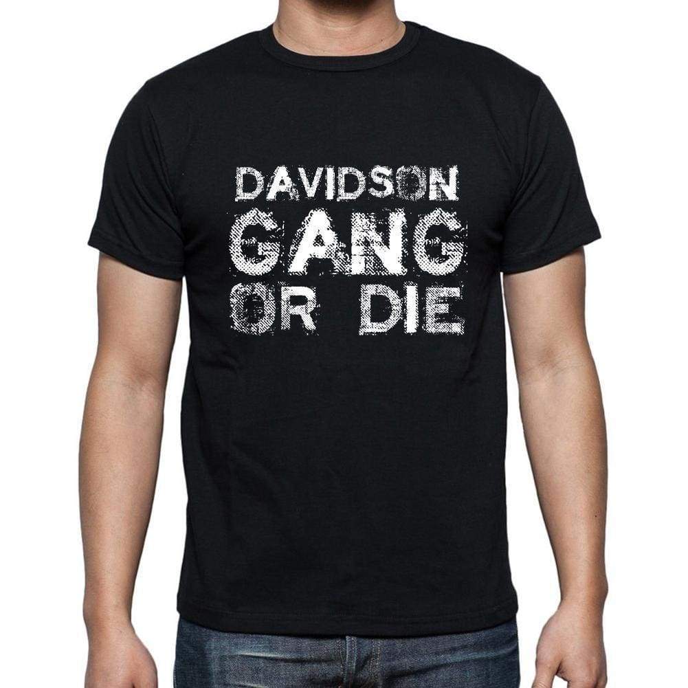 Davidson Family Gang Tshirt Mens Tshirt Black Tshirt Gift T-Shirt 00033 - Black / S - Casual