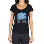 Delight In The Air Black Womens Short Sleeve Round Neck T-Shirt Gift T-Shirt 00303 - Black / Xs - Casual