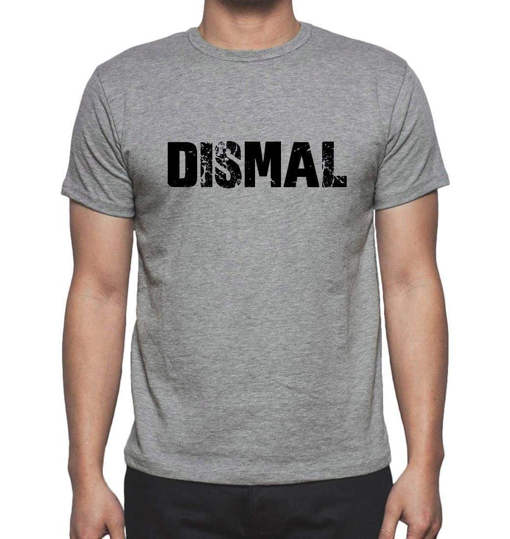 Dismal Grey Mens Short Sleeve Round Neck T-Shirt 00018 - Grey / S - Casual