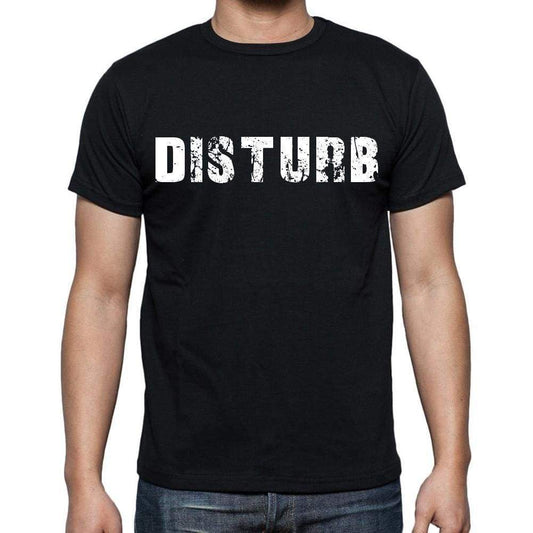 Disturb Mens Short Sleeve Round Neck T-Shirt - Casual