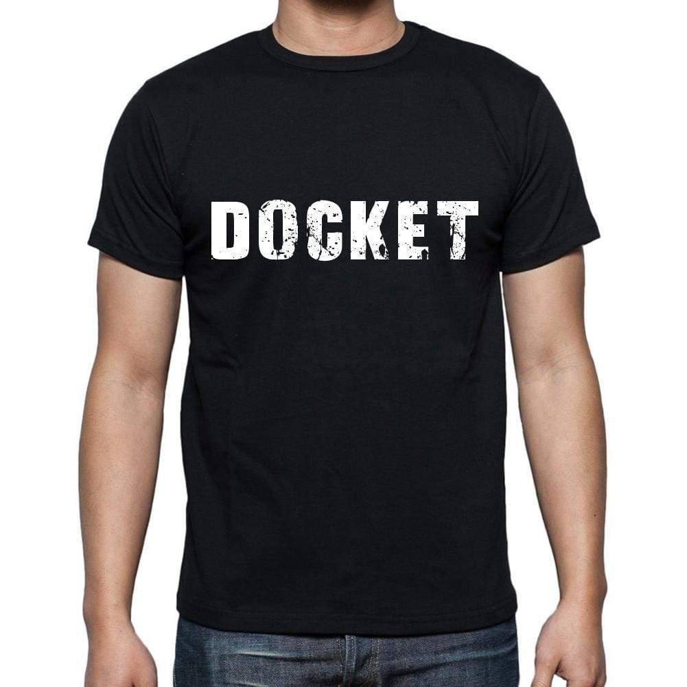 Docket Mens Short Sleeve Round Neck T-Shirt 00004 - Casual