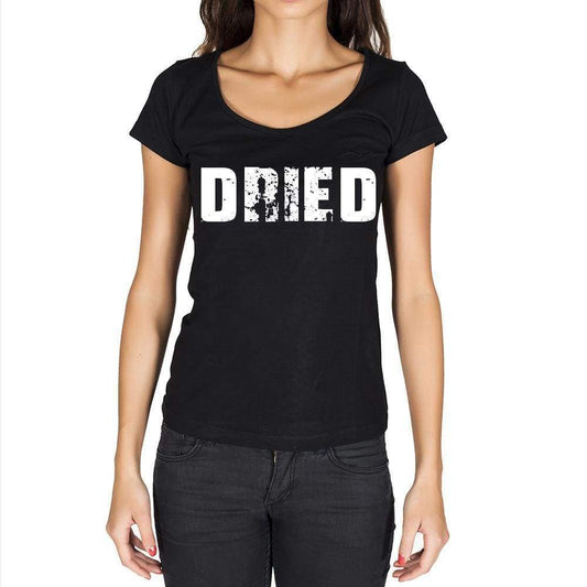 Dried Womens Short Sleeve Round Neck T-Shirt - Casual