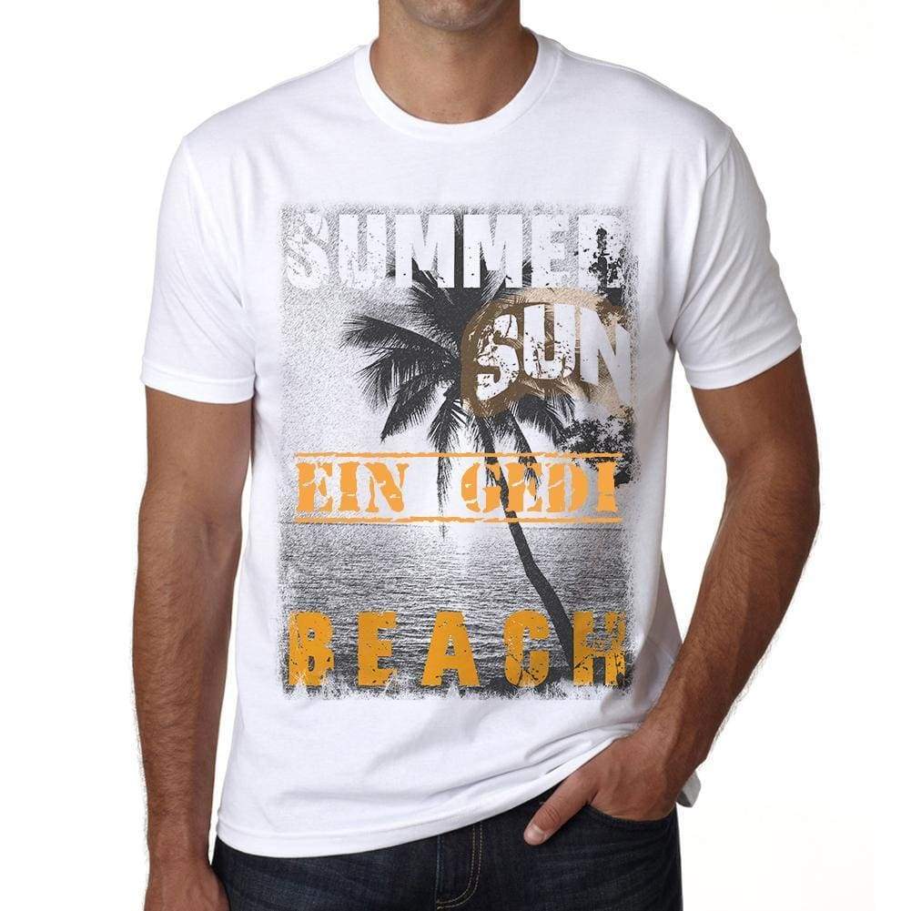 Ein Gedi Mens Short Sleeve Round Neck T-Shirt - Casual