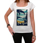 Ein Gedi Pura Vida Beach Name White Womens Short Sleeve Round Neck T-Shirt 00297 - White / Xs - Casual