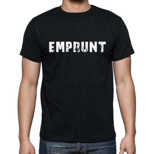 Emprunt French Dictionary Mens Short Sleeve Round Neck T-Shirt 00009 - Casual