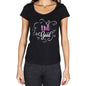 End Is Good Womens T-Shirt Black Birthday Gift 00485 - Black / Xs - Casual
