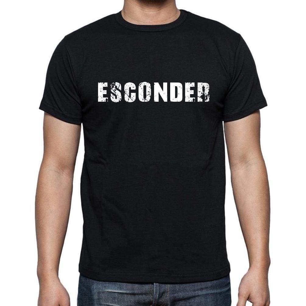 Esconder Mens Short Sleeve Round Neck T-Shirt - Casual