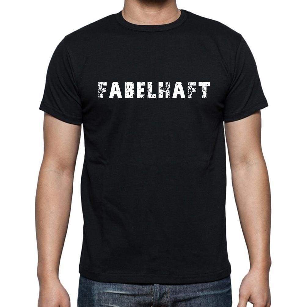 Fabelhaft Mens Short Sleeve Round Neck T-Shirt - Casual