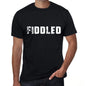 fiddled Mens Vintage T shirt Black Birthday Gift 00555 - Ultrabasic