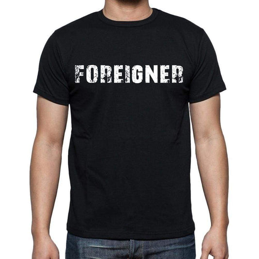 Foreigner Mens Short Sleeve Round Neck T-Shirt - Casual