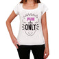 Fun Vibes Only White Womens Short Sleeve Round Neck T-Shirt Gift T-Shirt 00298 - White / Xs - Casual