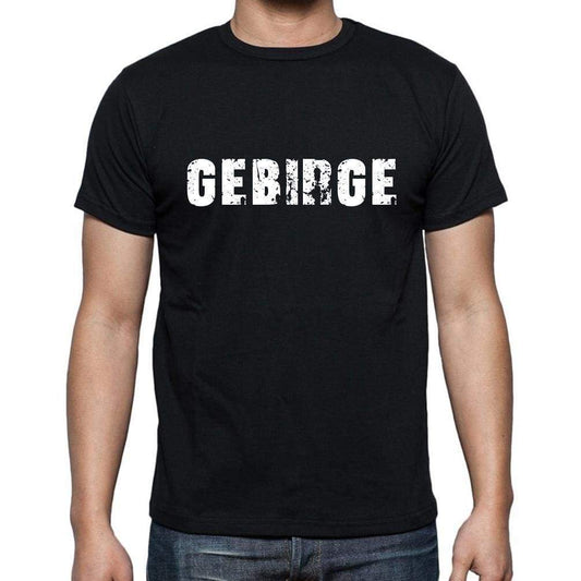 Gebirge Mens Short Sleeve Round Neck T-Shirt - Casual