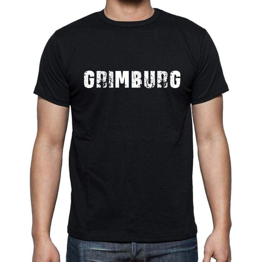Grimburg Mens Short Sleeve Round Neck T-Shirt 00003 - Casual