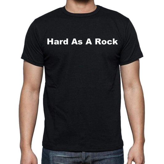 Hard As A Rock Mens Short Sleeve Round Neck T-Shirt - Casual