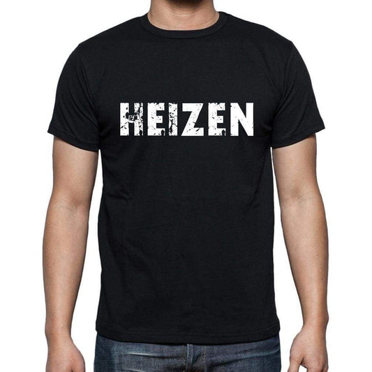 Heizen Mens Short Sleeve Round Neck T-Shirt - Casual